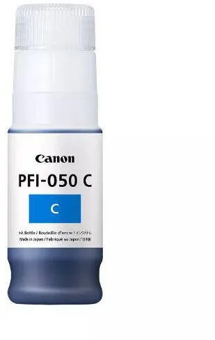 Toner imprimanta Canon Cartus cerneala Canon PFI-050C, cyan, capacitate 70ml, pentru Canon TC-