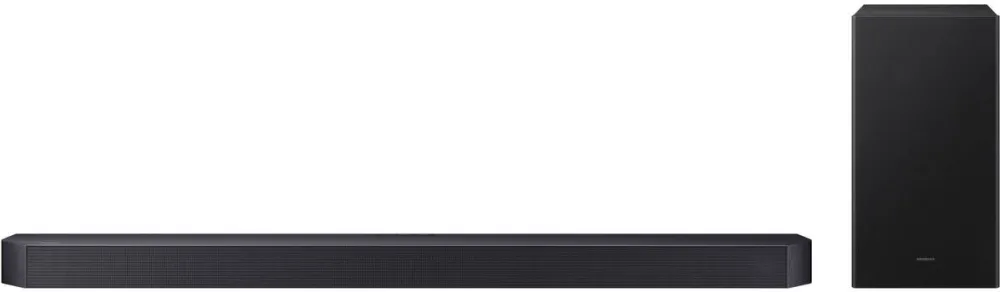 Samsung Soundbar HW-Q600F, 3.1.2, 380W, Bluetooth, Wi-Fi, Subwoofer wireless, Dolby Atmos, HDMI eARC, Negru Titan