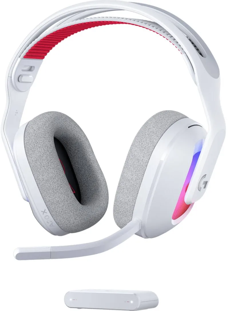 Casti Over-Head LOGITECH Casti Gaming wireless Logitech A20 X, Alb