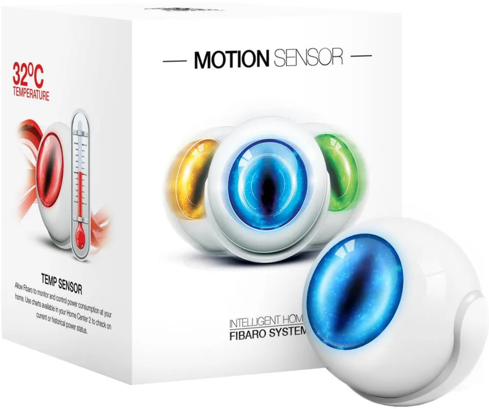 FIBARO Senzor de miscare Fibaro FGMS-001