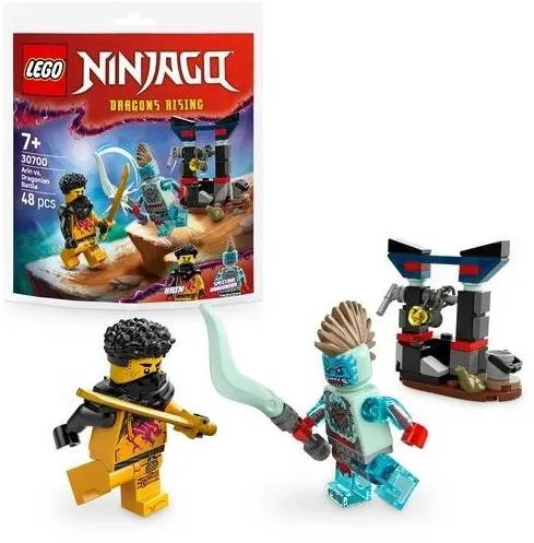 LEGO Set de constructie LEGO NINJAGO 30700, Arina si Dragonul, 2 minifigurine