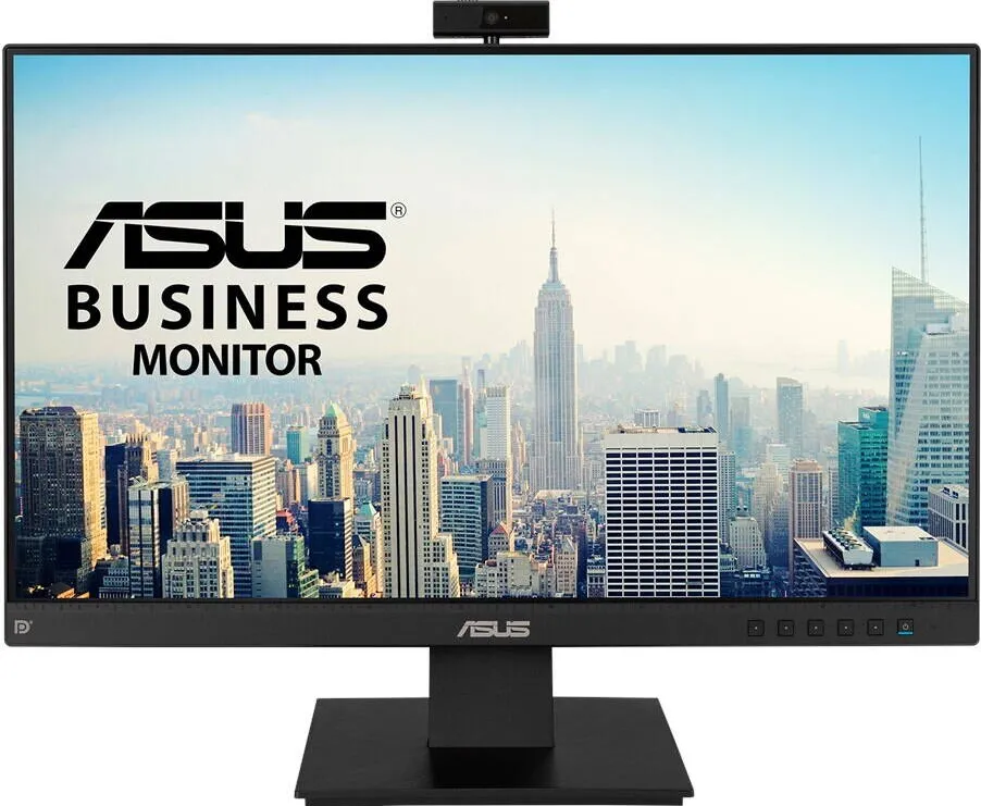 Monitor Asus Monitor Business LED IPS ASUS 23.8", Full HD, Frameless, FullHD Webcam, Mic Array, Flicker free, Low Blue Light, HDMI, BE24EQK