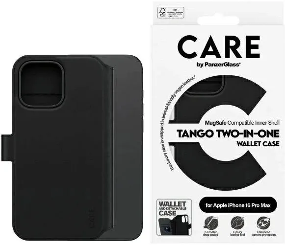 PanzerGlass Husa telefon, Panzerglass, Magsafe pentru Iphone 16 Pro Max - Negru