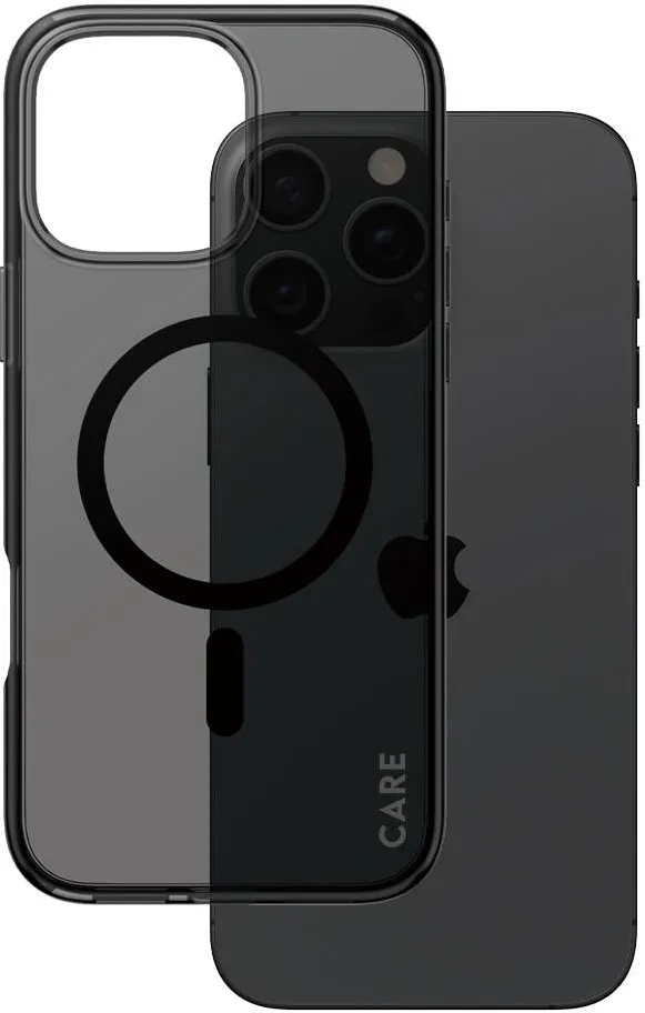 PanzerGlass Husa de protectie PanzerGlass Hard Care MagSafe pentru iPhone 16 Pro Max, Fumuriu
