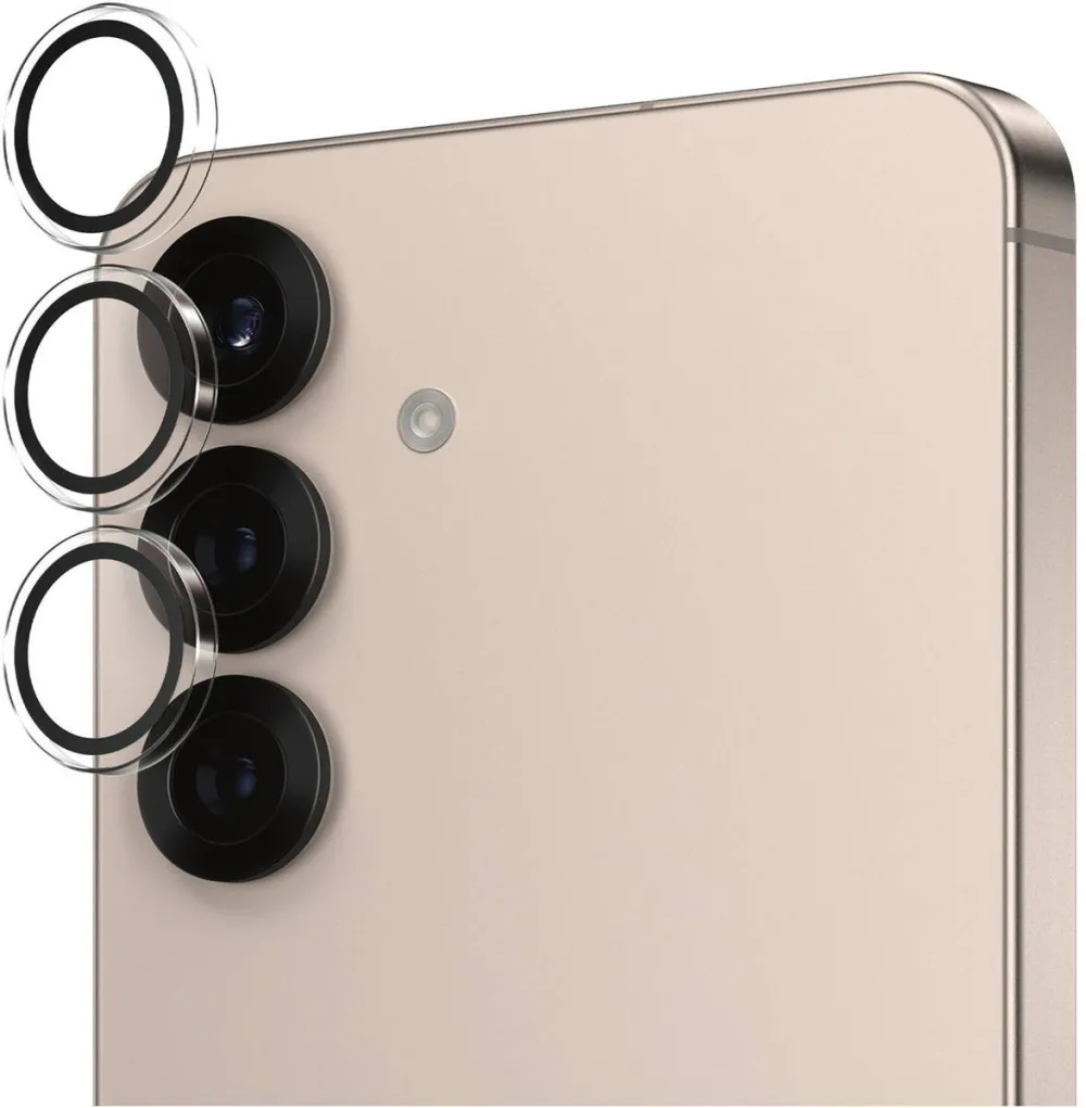 PanzerGlass Folie de protectie sticla camera PanzerGlass Hoops pentru Samsung Galaxy S25, Transparent