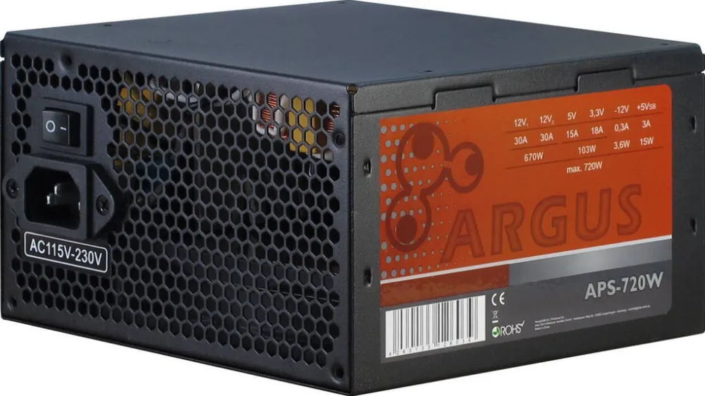 Sursa PC Inter-Tech Sursa Inter-Tech Argus APS-720W, 720W, PFC Activ