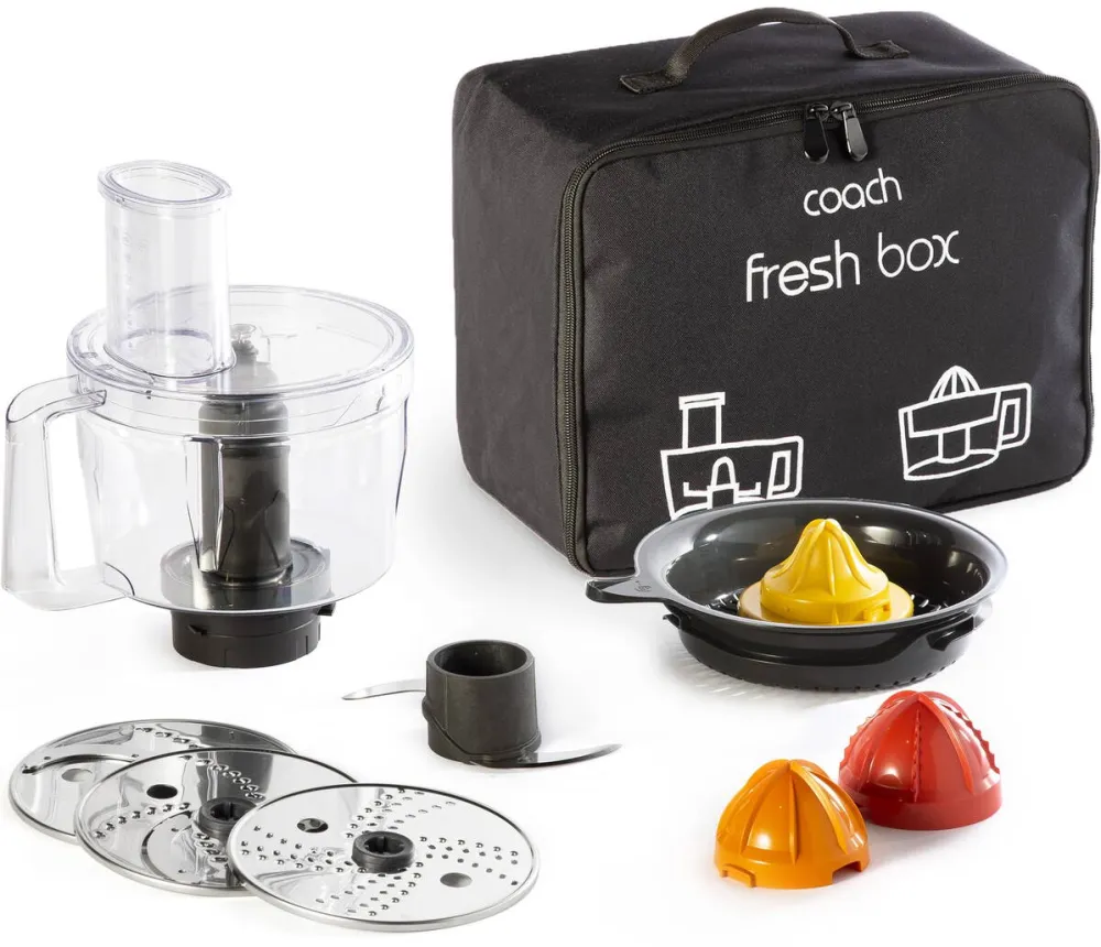 Set 5 accesorii TEFAL Fresh Box XF652038 pentru robot i-Coach negru