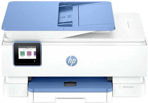 Imprimanta multifunctionala HP Multifunctional Inkjet color HP Envy Photo 7931, imprimare, copiere, scanare, A4, wireless, ADF, 15 ppm alb-negru / 10 ppm color, alb