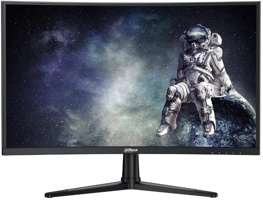Monitor DAHUA Monitor Gaming LED Dahua 27", Full HD 1920x1080, ecran curbat, 240 Hz, Negru