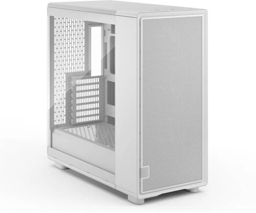 Carcasa PC Fractal Design Carcasa Fractal Design Epoch XL Clear Tint, Full Tower, Fara sursa Alb