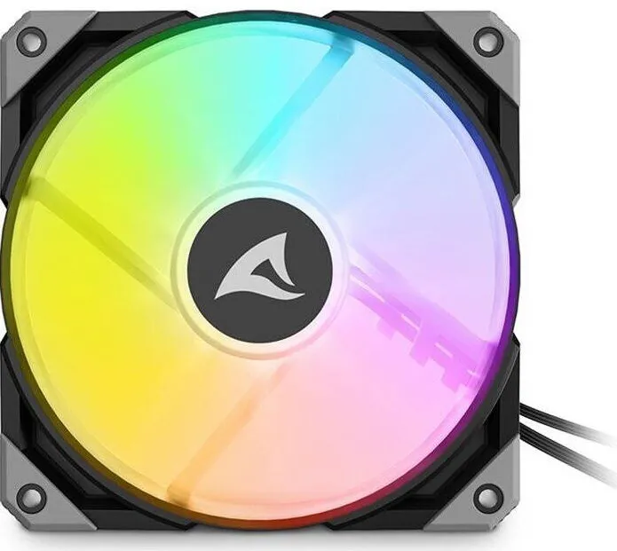 Sharkoon Ventilator PC Sharkoon Rebel F50, 12cm, 600-2000rpm, RGB, negru
