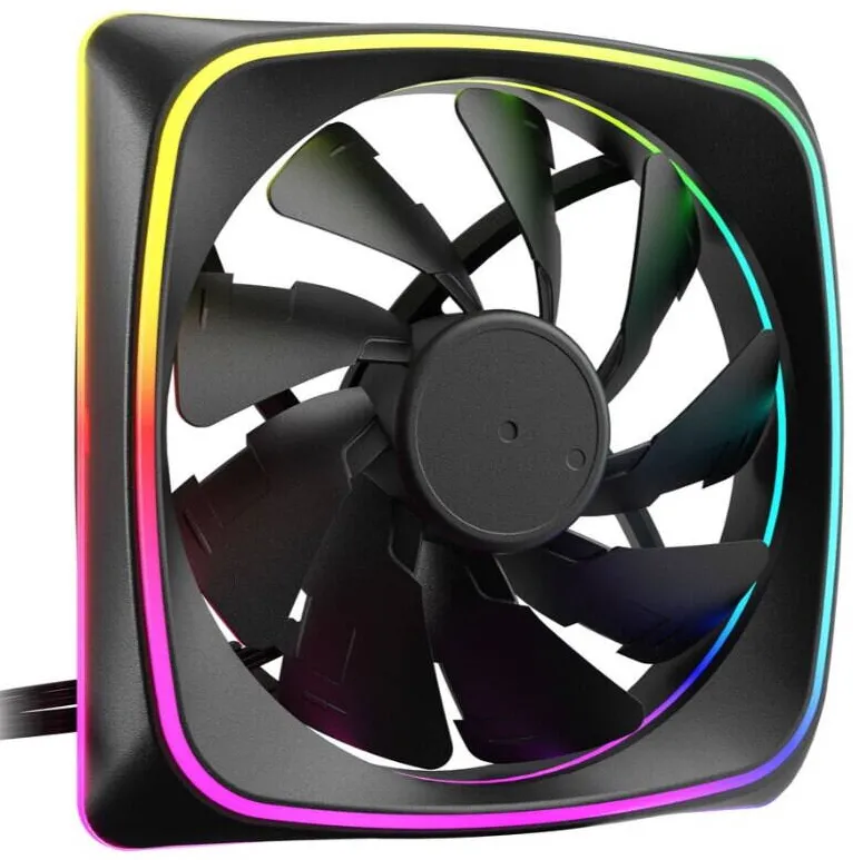 Sharkoon Ventilator Sharkoon Lights, PWM, RGB, 120mm Negru