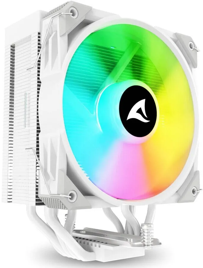 Cooler Sharkoon Cooler Procesor Sharkoon A50 RGB White - 1x 120 ARGB PWM Fan