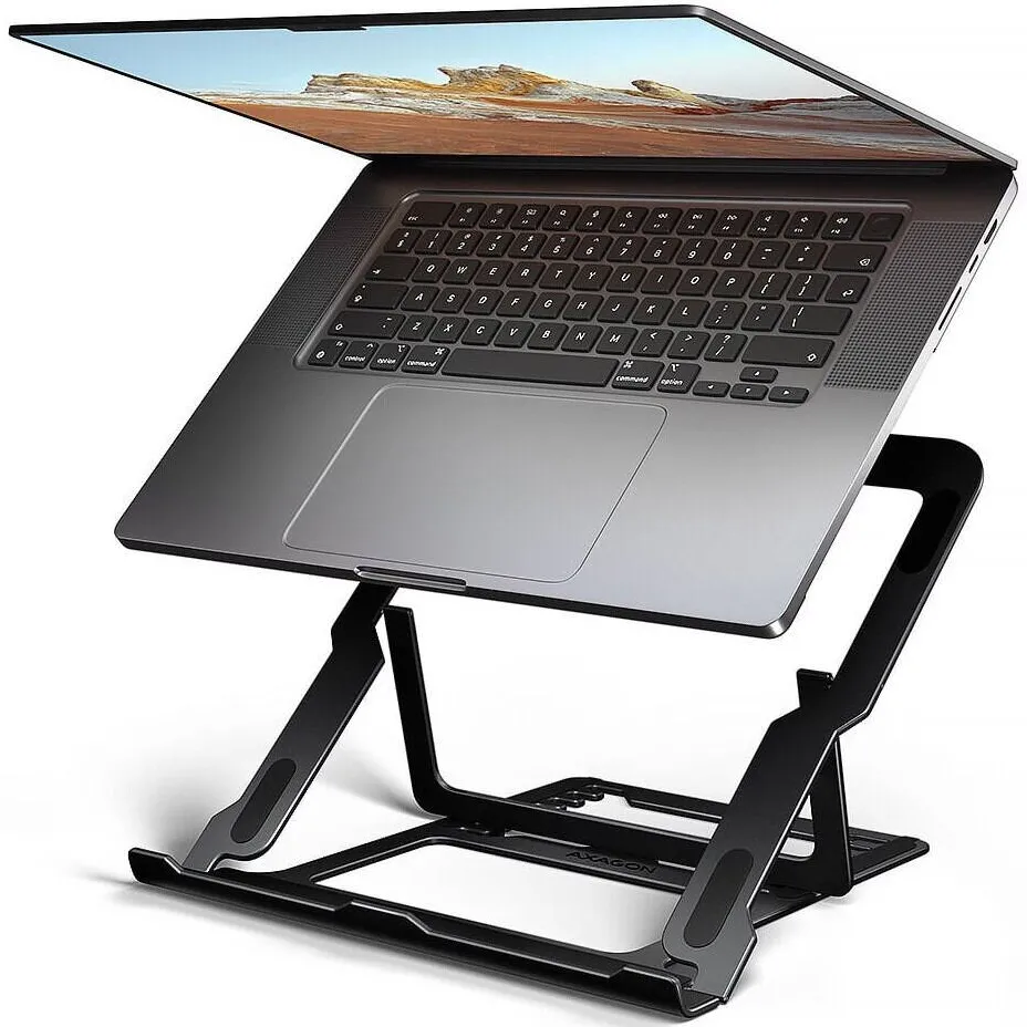 Accesoriu Laptop AXAGON Stand notebook AXAGON STND-LAB, ajustabil, compatibiliate 10" - 17.3", Negru