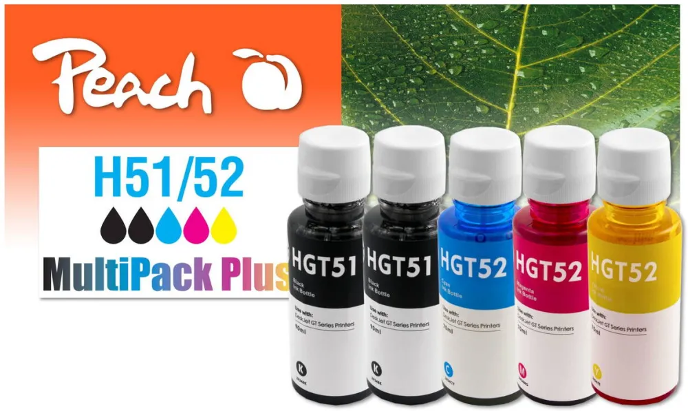 Cartus Imprimanta Peach Set cerneala imprimanta, Peach, 321285, 90 ml - 70 ml, 5000 pagini, 5 buc, Multicolor