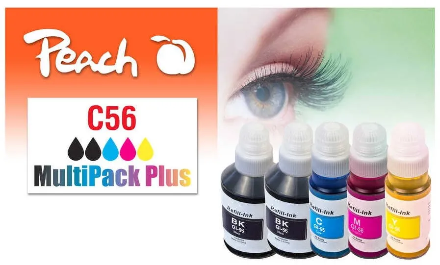 Cartus Imprimanta Peach Cartuse imprimanta, Peach, Multicolor, 70/170ml, 5 buc