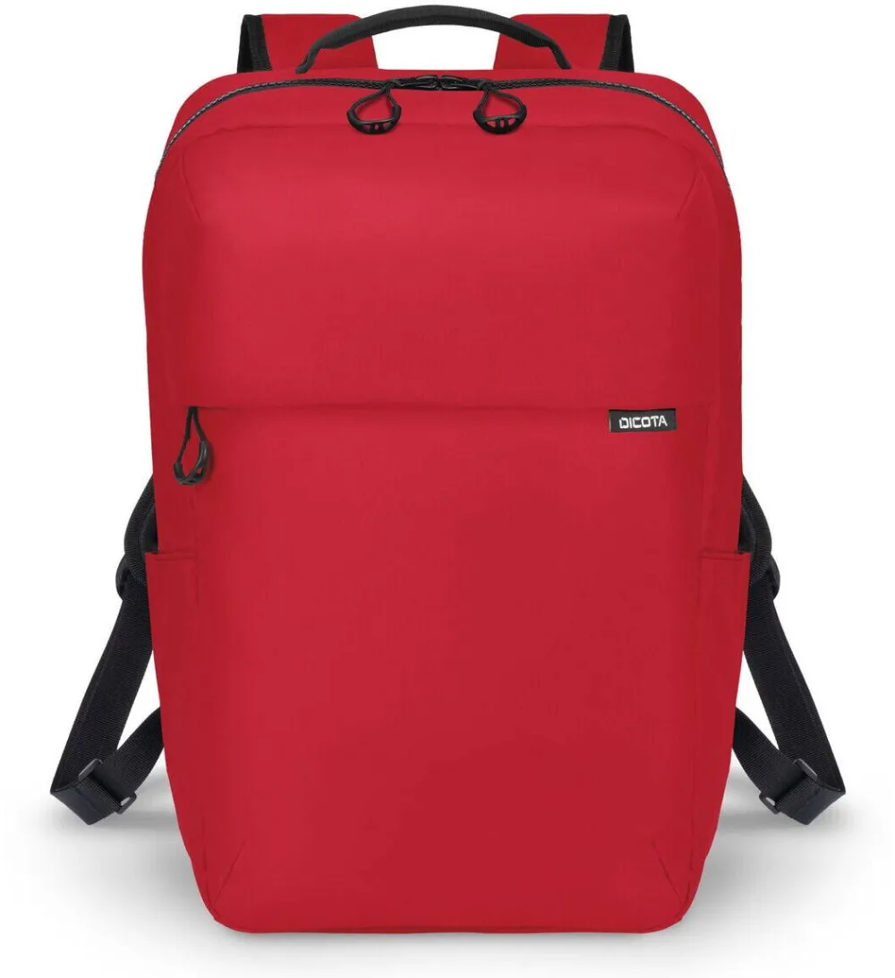 DICOTA Rucsac laptop Dicota, 16", rosu, rezistent la apa, capacitate 16L, inaltime 15cm