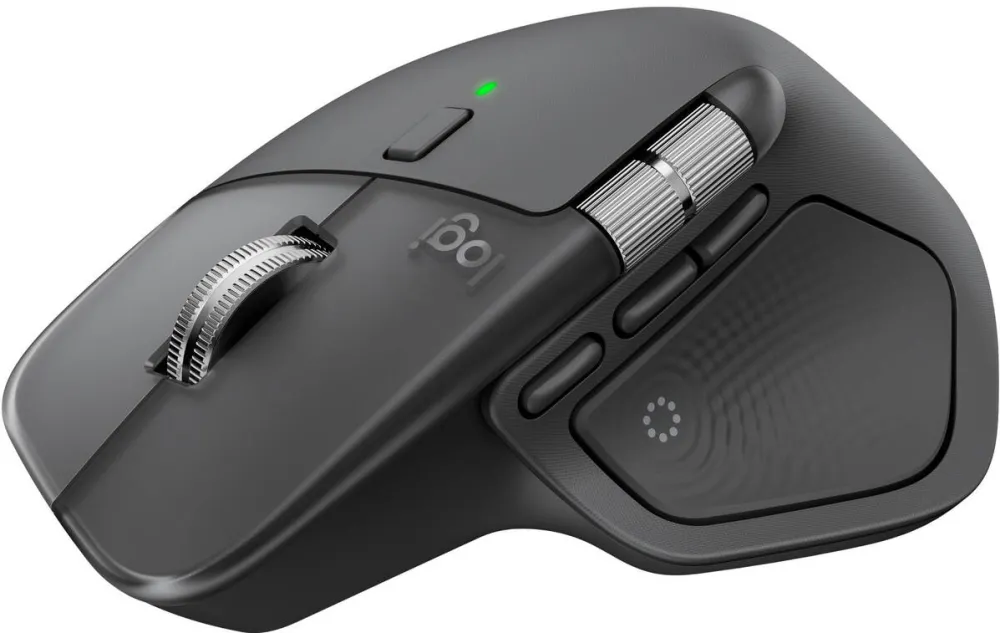 Mouse LOGITECH Mouse Wireless Logitech MX Master 4, Silent, USB, BT, Graphite