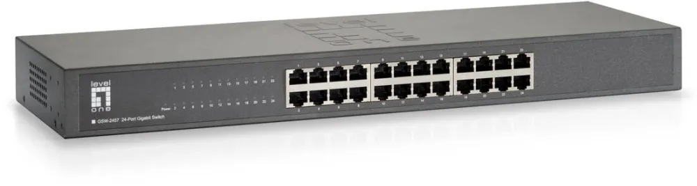 Switch LevelOne Switch LevelOne Gigabit GSW-2457, 24 porturi RJ-45, 1000Mbps