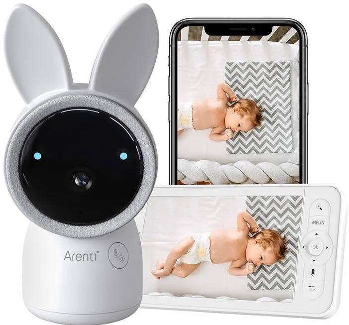 Camera Supraveghere Arenti Camera de supraveghere Arenti KitPlus, monitor 720p, detectie miscare, alimentare USB, 70x63x120mm