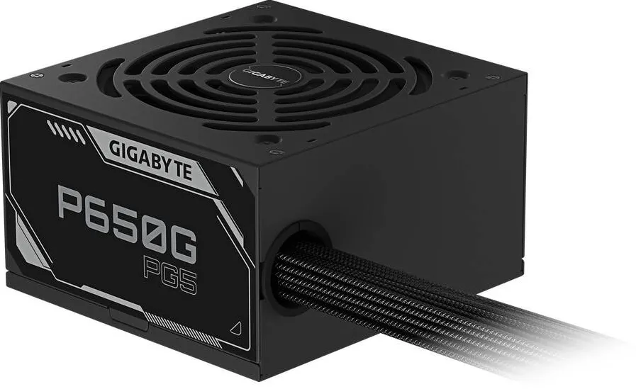 Sursa PC GIGABYTE Sursa Gigabyte GP-P650G PG5, 650W, 80 PLUS Gold, ATX 3.1, PCIe Gen 5.1, Negru