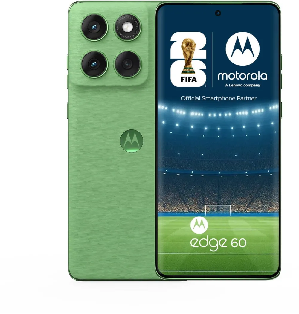 Smartphone MOTOROLA Telefon mobil Motorola Edge 60, Dual SIM, 256GB, 8GB RAM, 5G, PANTONE Shamrock