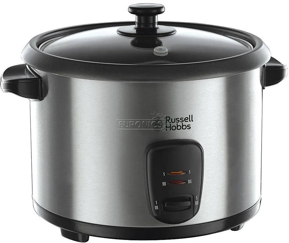 RUSSELL HOBBS Aparat pentru gatit orez si aburi 19750-56 Cook@Home, 1.8l, Functie automata de mentinere la cald, Switch off automat, 700 W, Inox