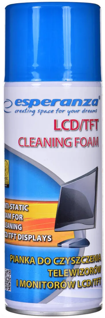 Solutie de curatare Esperanza ES119 LCD/TFT/Plasma Equipment cleansing foam 400 ml