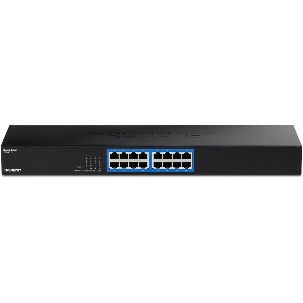 Switch retea TRENDnet TEG-S17 16 porturi 19 inch