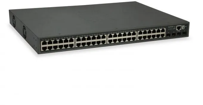 Switch Level One 52x GE GTP-5271    4x10GSFP+19" 400W 48xPoE