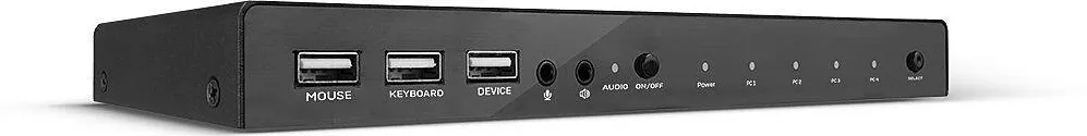 Lindy 4 Port HDMI 18G, USB 2.0 & Audio