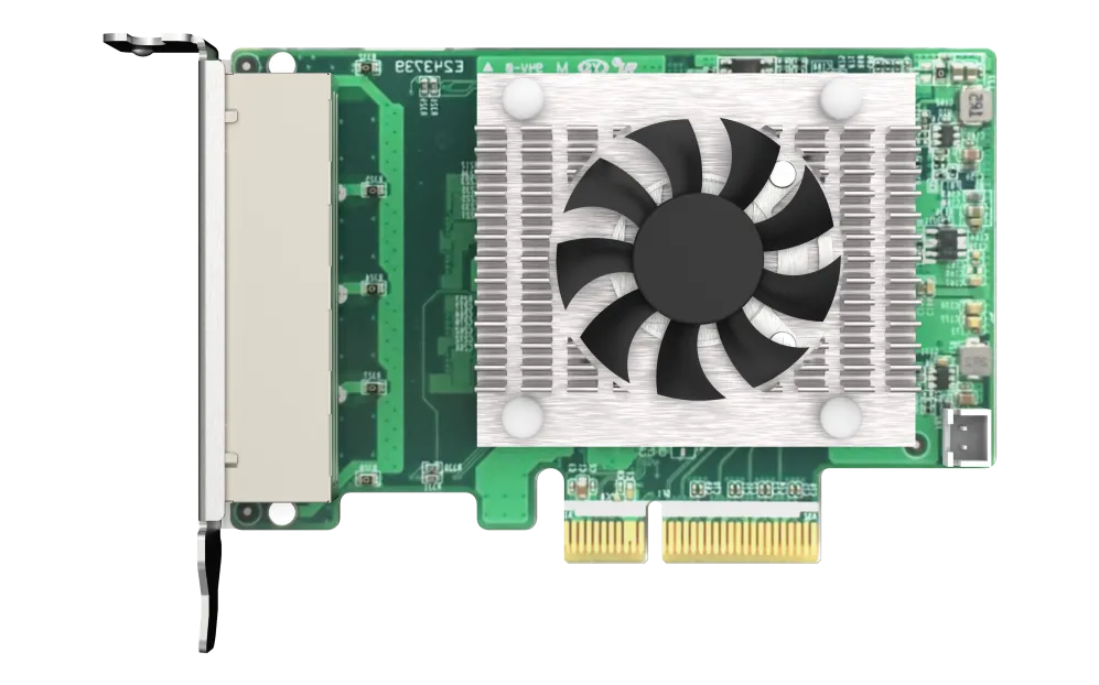 QNAP Accesoriu NAS QXG-2G4T-I225  adaptor de retea PCIe 2.5GBE 2port