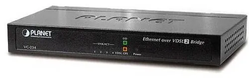 Planet 100/100 Mbps Ethernet (4-P LAN) to VDSL2 Bridge - 30a