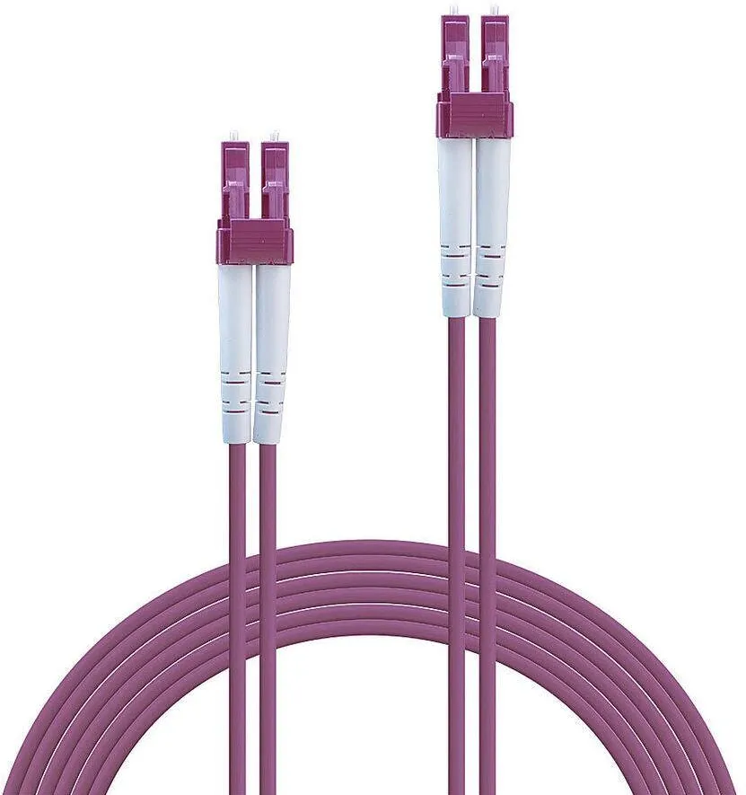 Cablu Fibra Optica Lindy LWL-Duplex LC/LC OM4 5m 50/125æm Multimode