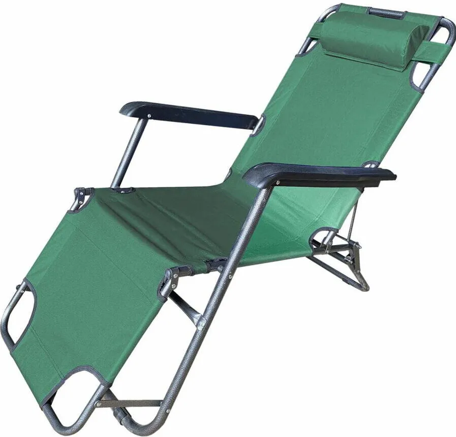 HEINNER Sezlong verde 153X60X79CM