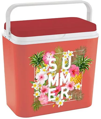 Atlantic Cutie frigorifica Nevera F1 24 litri, Flower Bunch Red