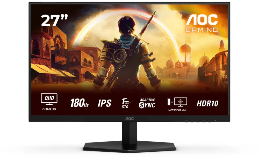 Monitor AOC Gaming Q27G42XE 27", 2560x1440/1ms/300cd/m², HDMI, DisplayPort, Headphone Out