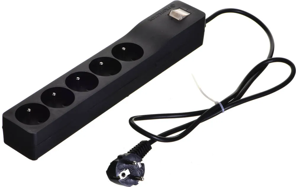 Lestar Priza/Prelungitor 1966008404 1 m 5 AC outlet(s) Indoor Black