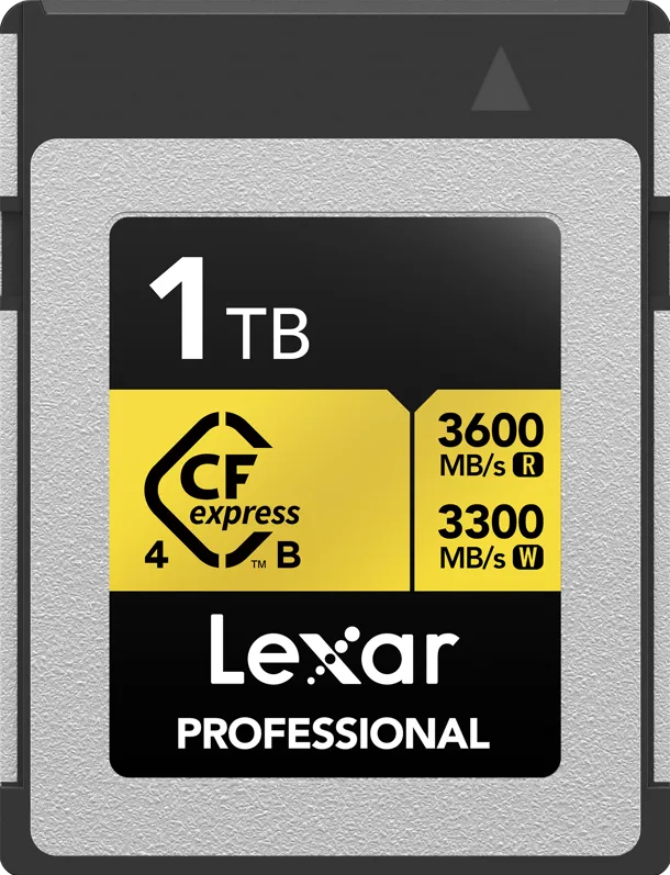 Card de Memorie Lexar Lexar CFexpress 4.0 Pro Gold R3600/W3300 1TB