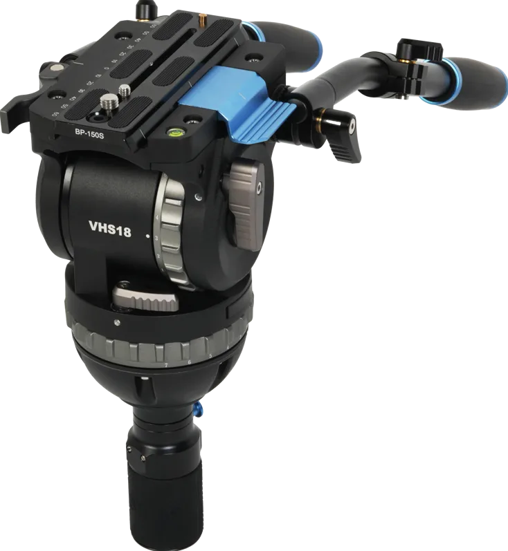 SIRUI Pro Fluid Video Head VHS18 with 100mm Half Ball