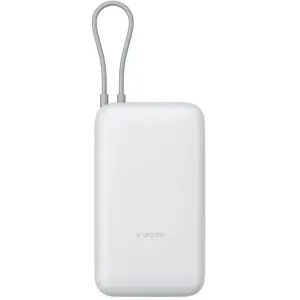 Baterie Externa Xiaomi 20000mAh (Integrated Cable), Light Gray