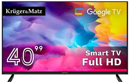 Televizor Kruger&Matz GOOGLE SMART 40 INCH 101CM H265 HEVC KRUGER&MATZ