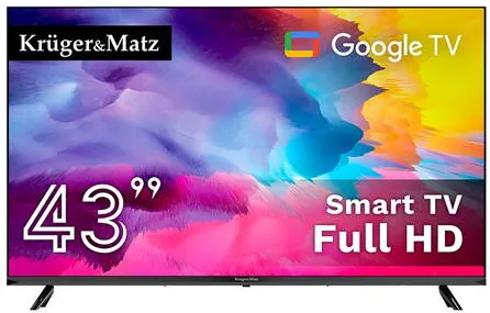 Televizor Kruger&Matz GOOGLE SMART 43 INCH 108CM H265 HEVC KRUGER&MATZ