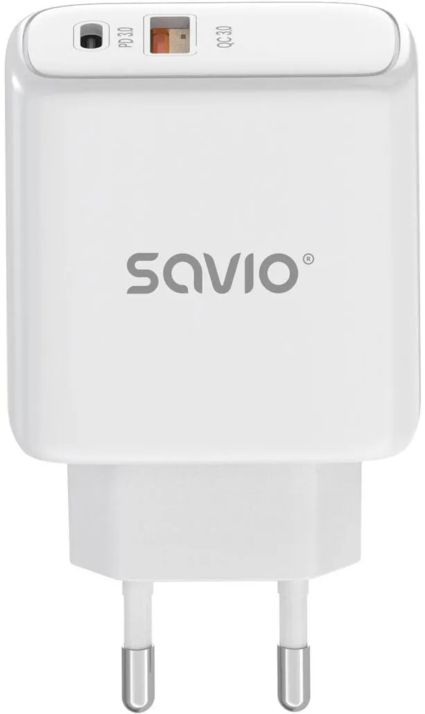 SAVIO Savio LA-12 mobile device charger Universal White AC Fast charging Indoor