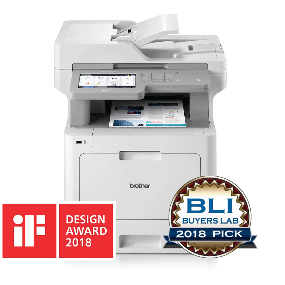 Imprimanta multifunctionala Brother MFC-L9570CDW, laser color, format A4, retea, fax, Wi-Fi, duplex