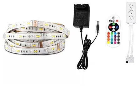 V-TAC Kit banda LED smart SMD5050 54LED/M RGB+ww+dw+cw 12V IP65 5M SKU-2628
