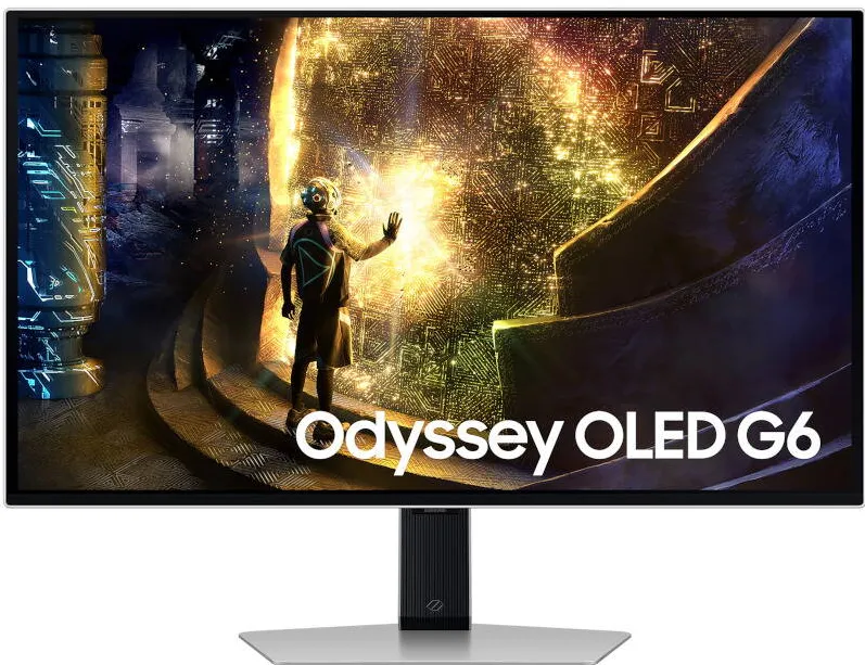 Monitor Samsung Gaming Odyssey G6 G61SD LS27DG610SUXEN 27 inch QHD QD-OLED 0.03 ms 240 Hz HDR FreeSync Premium Pro