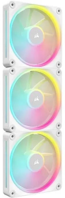 Corsair iCUE Link LX120 RGB Starter Kit White Three Fan Pack