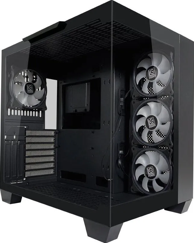 Carcasa PC LC-Power LC-809B-ON Shaded Gaming Black