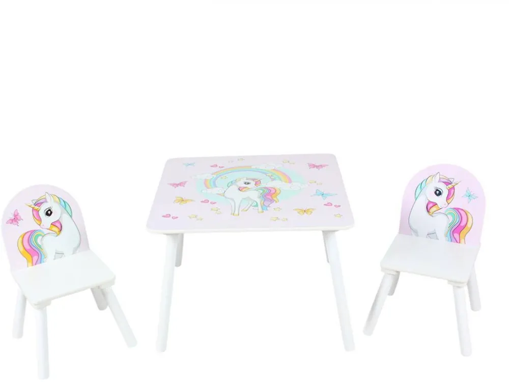 U-GROW Set 2 scaune +birou Unicorns, U-Grow